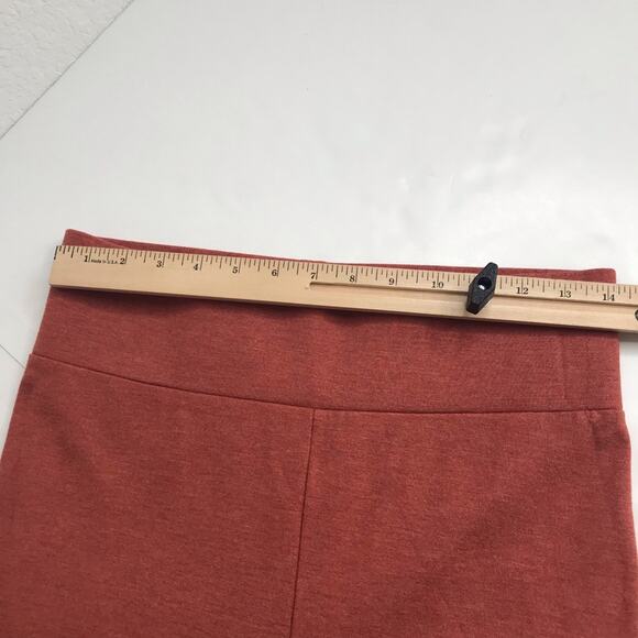 Lou & Grey for Loft Legging Womens Medium Heathered Orange Stretch - Picture 4 of 8